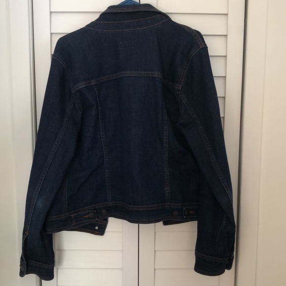 Old Navy dark denim jacket Size L - Picture 5 of 5